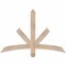 Ekena Millwork Alberta Smooth Timber Gable Bracket, Douglas Fir, 48"W x 32"H x 1 1/2"D x 3 1/2"F, 16/12 Pitch GBW048X32X0204ALB00SDF - alternate 1